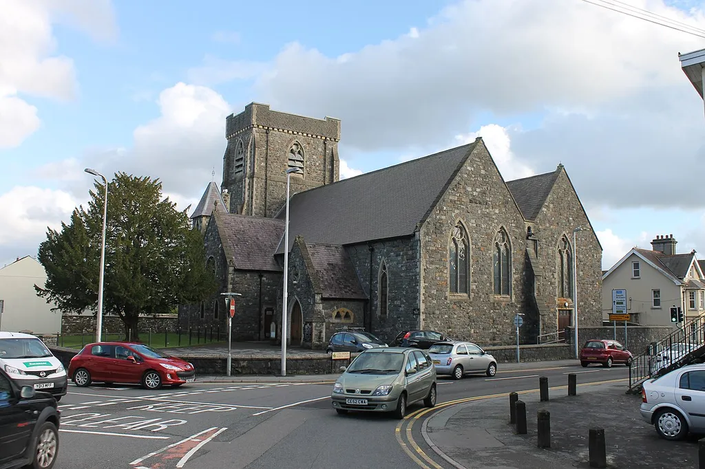 Christ Church, Caerfyrddin (Carmarthen), South Wales.