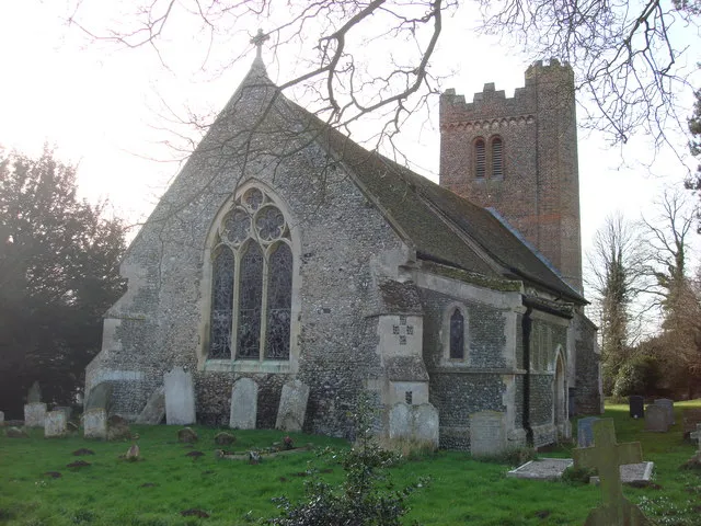 Parish church of Liston, east frontage