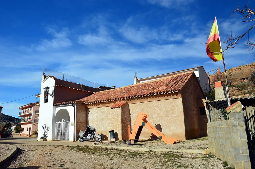 Ermita de la Purísima en Cuesta del Rato (Castielfabib, Valencia), 2018.