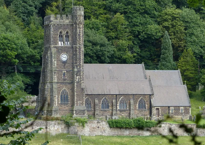 Photograph of Holy Trinity Church, Coalbrookdale, Shropshire, England