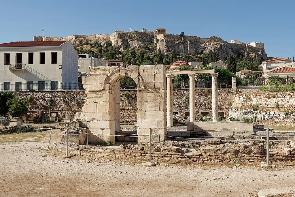 Church of Megali Panagia in the area of ​​Hadrian's Library in Athens