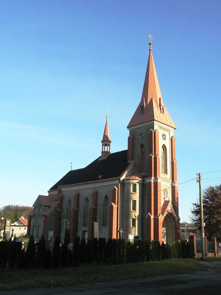 St. Bartholomew Roman Catholic church in Třanovice (built 1902-1904)