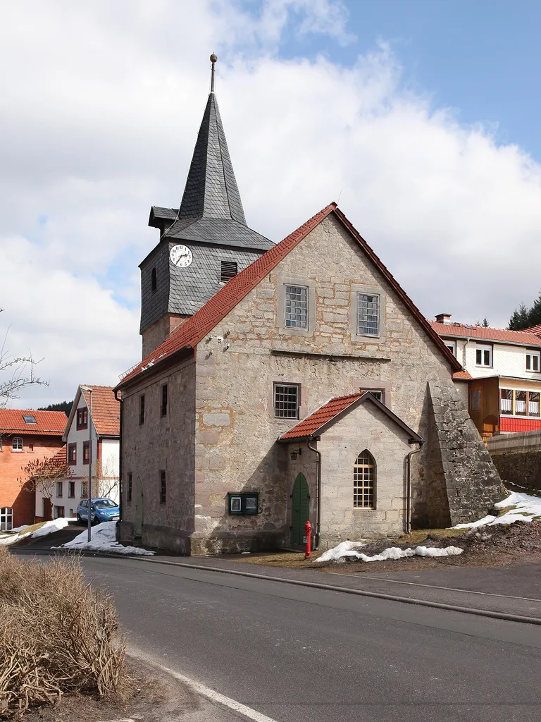 Evangelisch-Lutherische Kirche in Altendambach, Ot von St. Kilian, Landkreis Hildburghausen