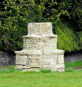 Village cross, 70m north west of the Holy Cross Church