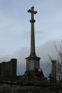 War Memorial in St Foddhyd's Churchyard