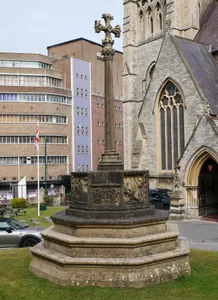 Churchyard Cross At Church Of St Peter
