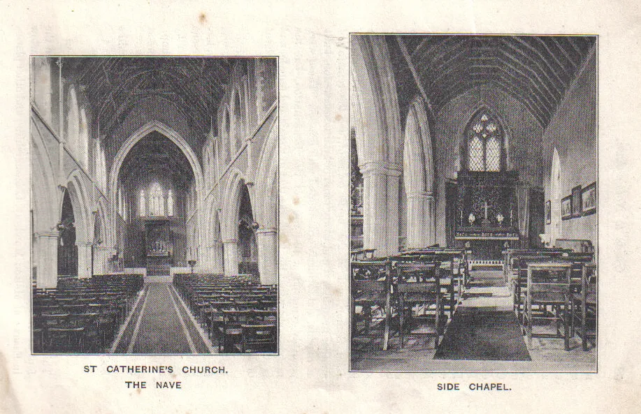St. Catharine's Church, Nottingham from the Illustrated Guide to the Church Congress 1897