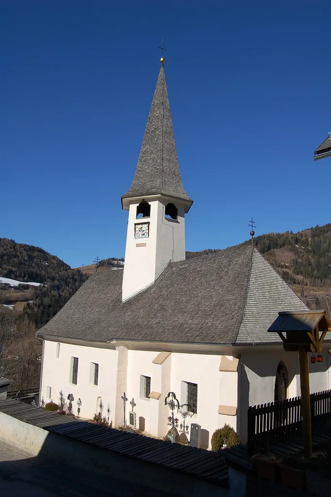 Schönberg-Lachtal in Styria, Austria, parisch church St. Ulrich