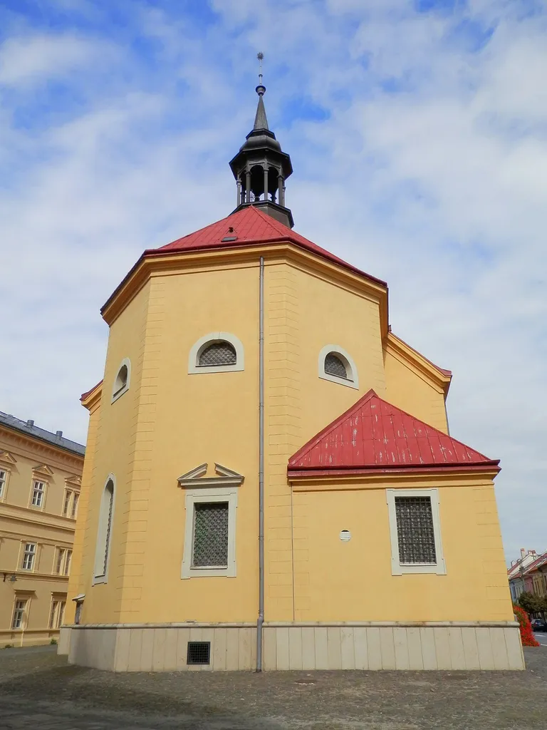 Evanjelický kostol svätej Trojice na Hlavnej ulici.Mesto Prešov.