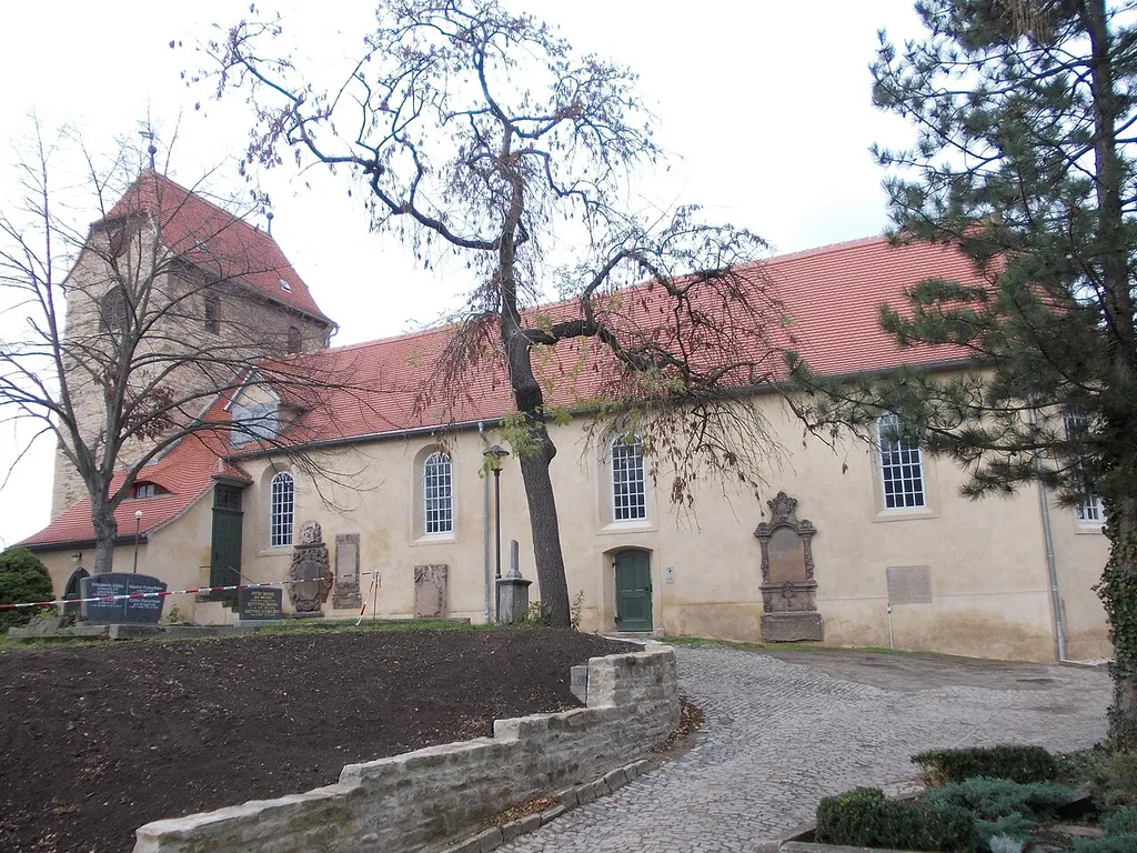 St. Vitus Church in the Altenburg quarter of Merseburg (district: Saalekreis, Saxony-anhalt)