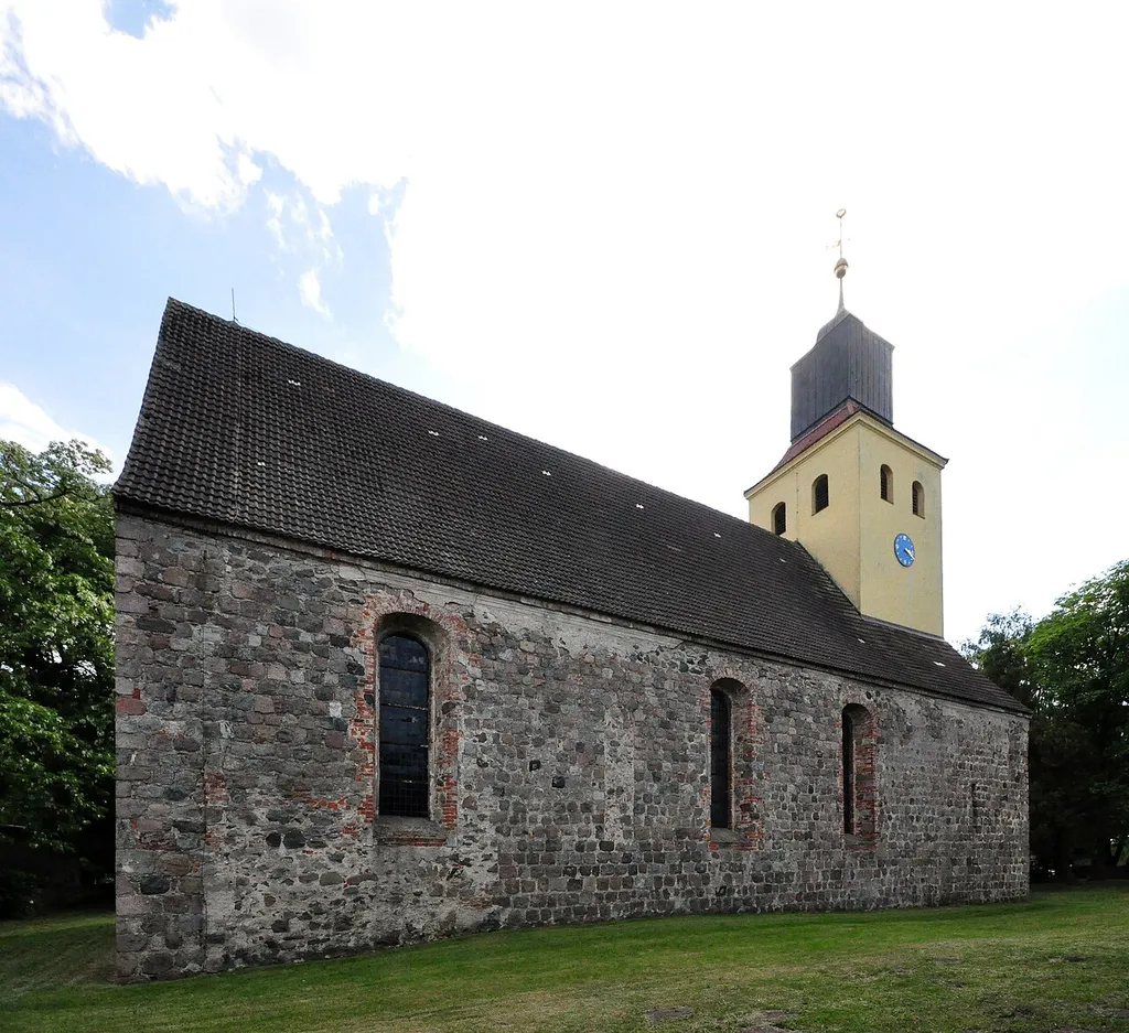 village church in Biesenbrow