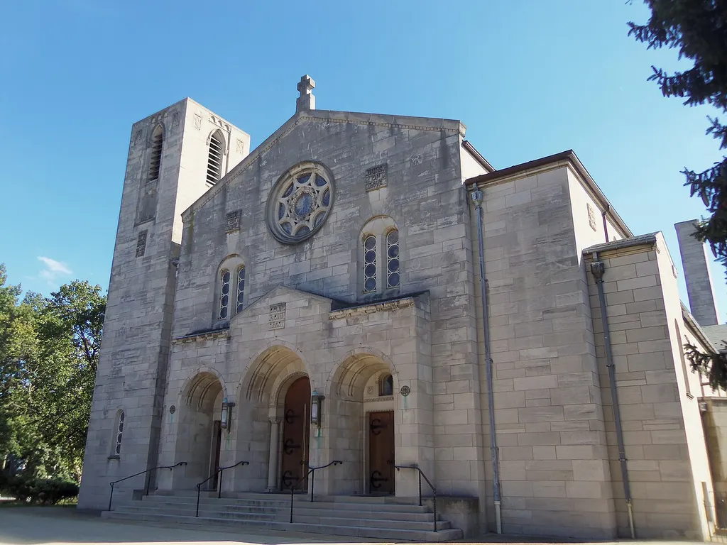 Holy Comforter-Saint Cyprian Catholic Church on East Capitol Street in Washington, DC.