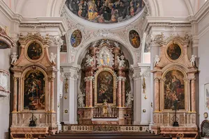 Saint Augustine church in Rattenberg (Tirol )