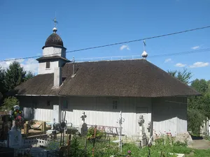 Wooden church in Fălticeni