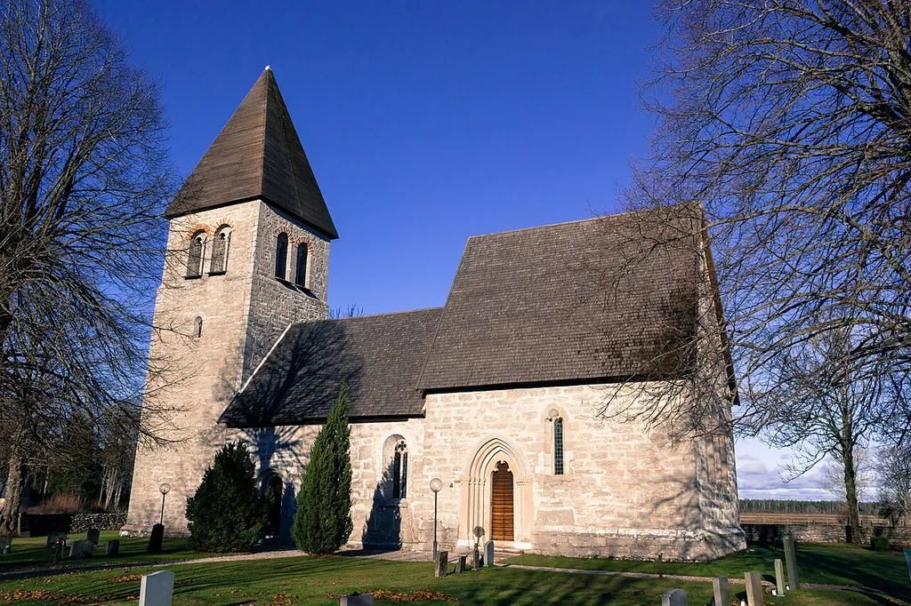 Igrexa de Guldrupe, na illa sueca de Gotland.