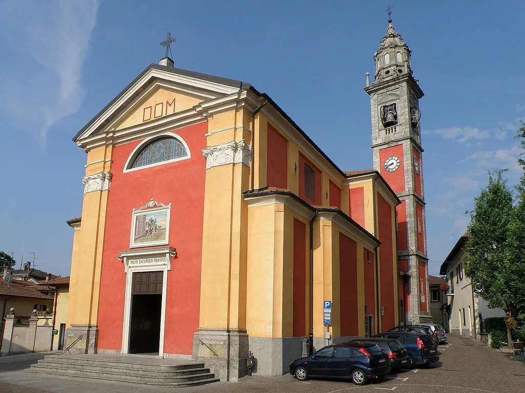 Ispra (VA). Chiesa parrocchiale di San Martino Vescovo.