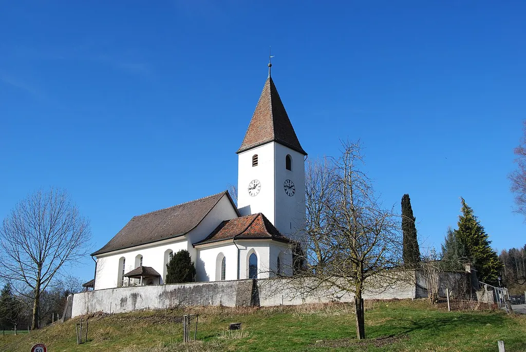Church of Lipperswil, municipality of Wäldi, canton of Thurgovia, Switzerland