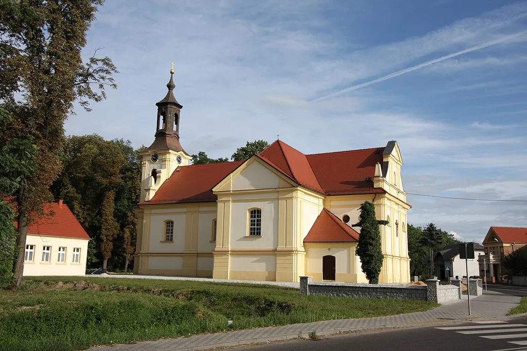 Chobienice - kościół parafialny p.w. św. Piotra w Okowach, mur., 1778-1783, 1928-1930 (zabytek nr 178/Wlkp/A z 22.12.1932)