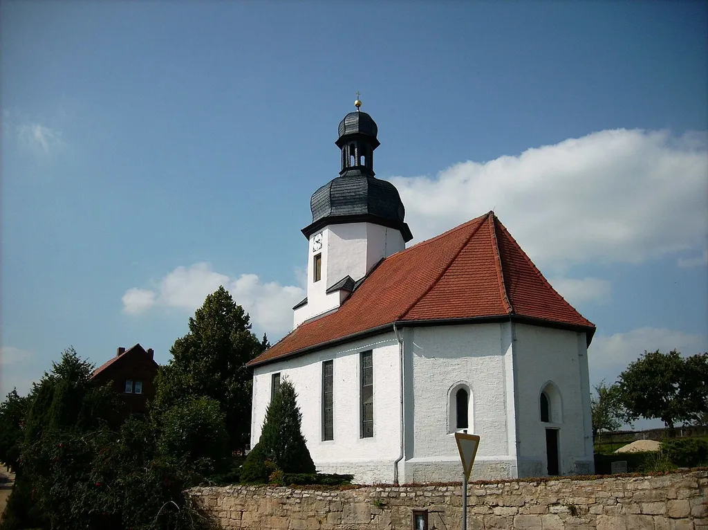 Church of the village of Heiligenkreuz (Naumburg, district of Burgenlandkreis, Saxony-Anhalt)