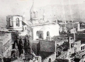 Aguletsots church in Shusha