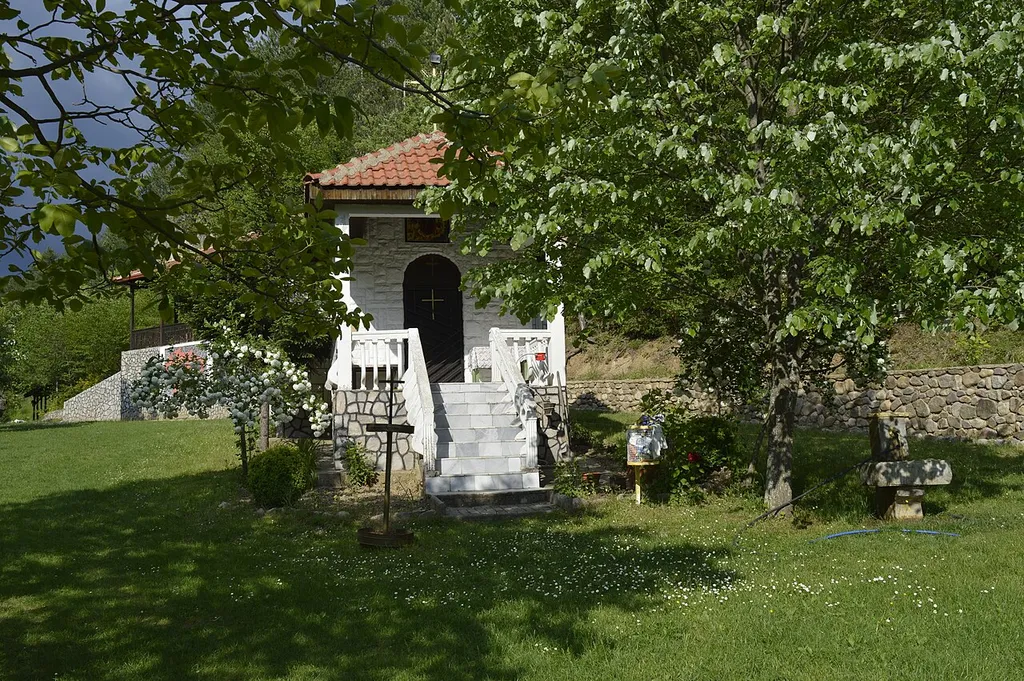 View of the St. Elijah Church in the village Dzvegor