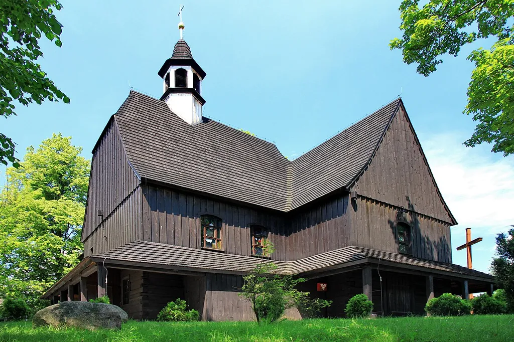 Jankowice Rybnickie, Corpus Christi parish church, build in 1675