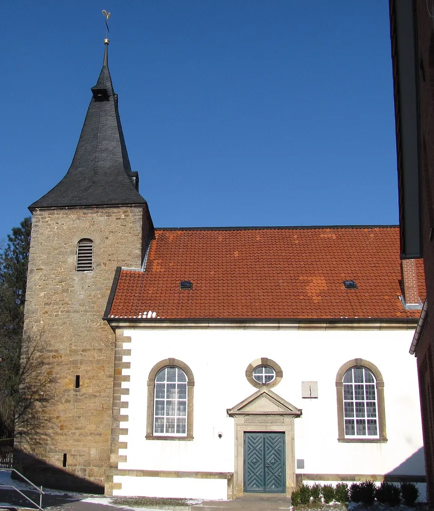 Protestant Church, Holle-Heersum, near Hildesheim, Lower Saxony, Germany.