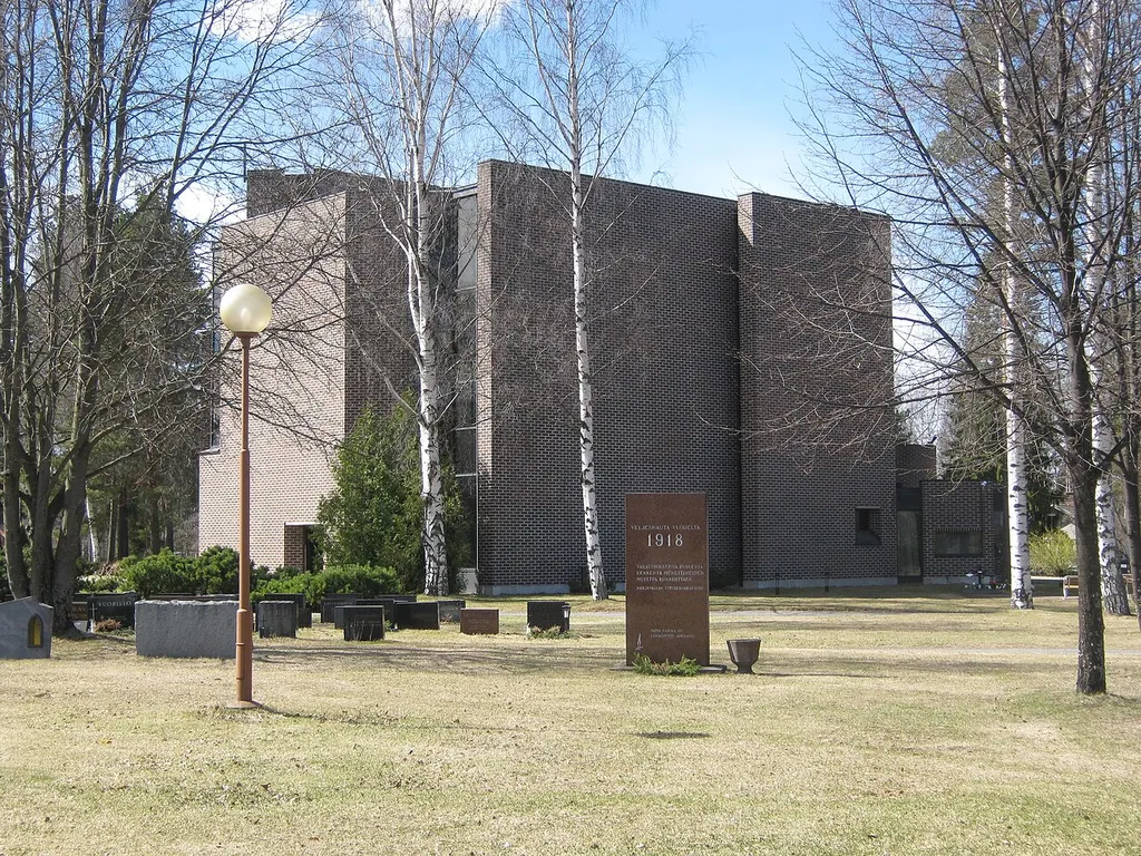 Harjavalta Church in Harjavalta, Finland, was designed by architect Pekka Pitkänen and completed in 1984.