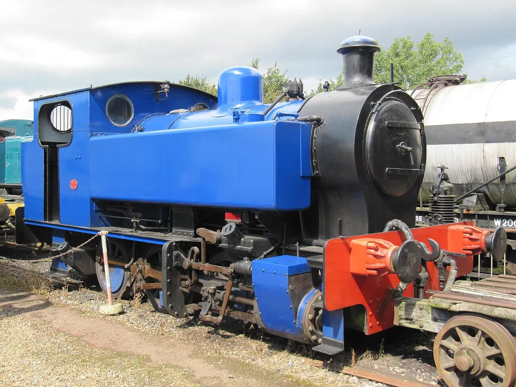 Bagnall 0-6-0T 2613 Brookfield at Mangapps Railway Museum 27/08/2011