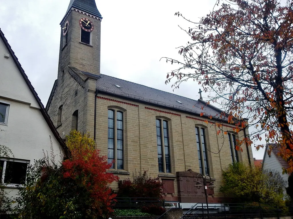 Bricciuskirche von 1858 in Oberjesingen