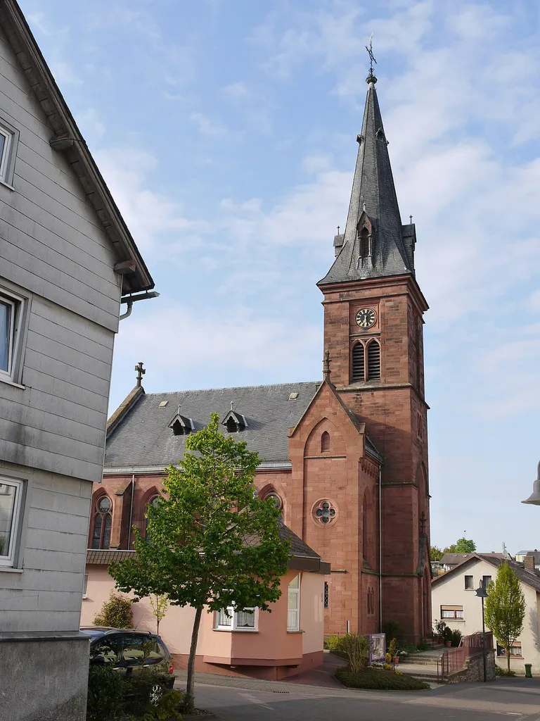 Kirche in Annerod, Fernwald, Landkreis Gießen, Hessen