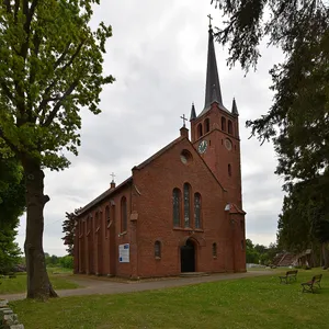 Immaculate Conception church in Bruskowo Wielkie