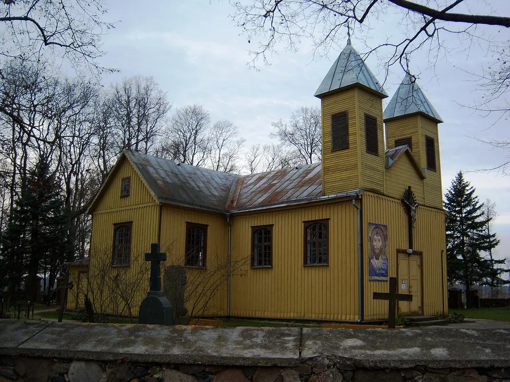 Roman Church in Krikliniai, Pasvalys District, Lithuania