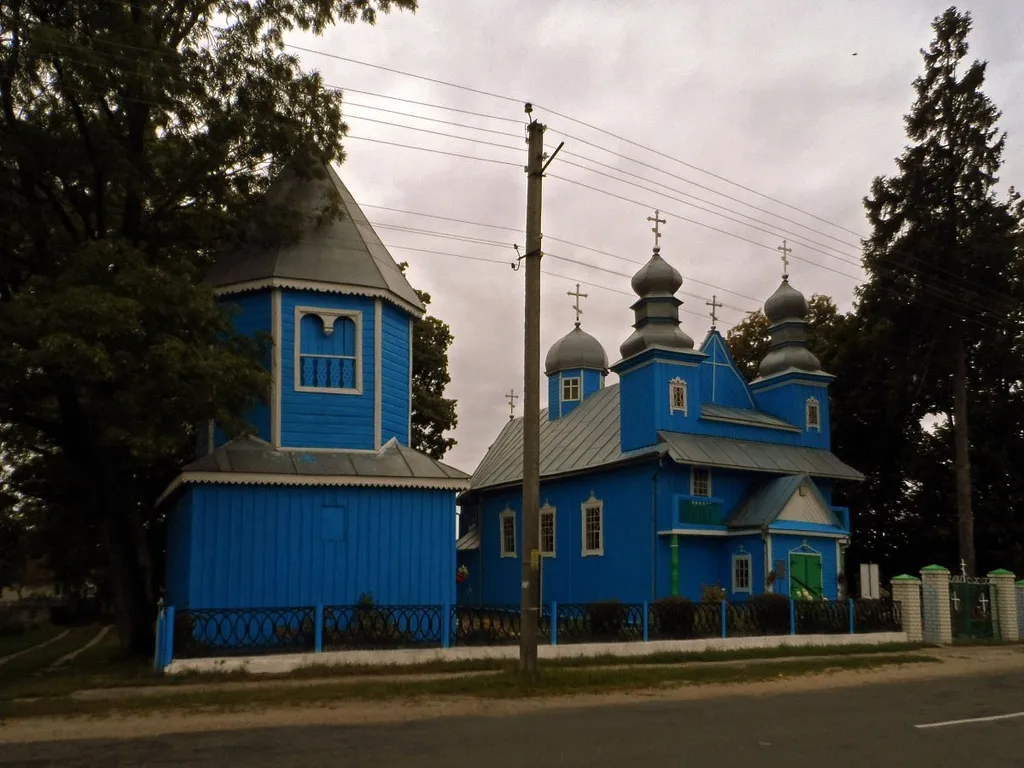 Дзівін. Свята-Параскева-Пятніцкая царква