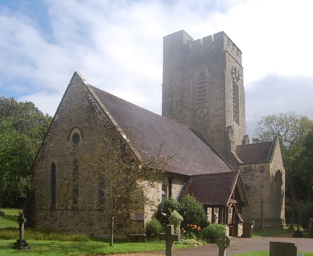 Christ Church, B2026, Fairwarp, Wealden District, East Sussex, England.