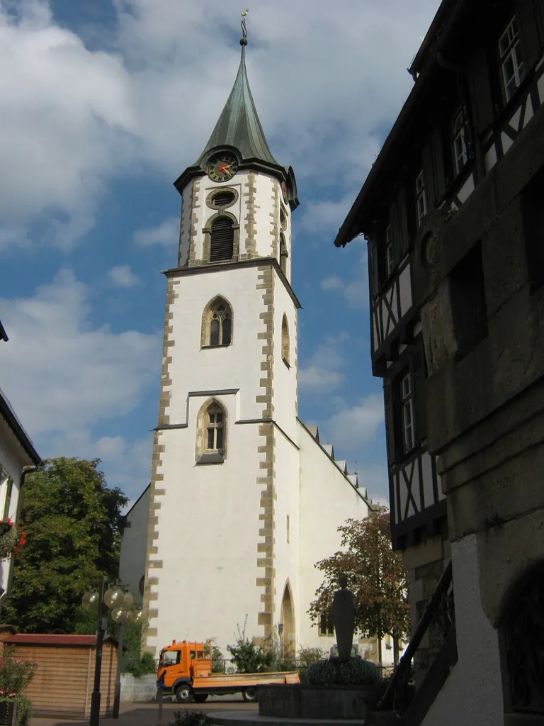 Die Martinskirche in Pfullingen ist die Urkirche des Pfullichgaus. Um 620 als Holzkirche, um 760 als karolingische Steinkirche und um 930 als frühromanische Kirche mit kreuzförmigem Grundriss umgebaut. Die dreischiffige staufische Säulenbasilika wurde 1150 errichtet, der spätgotische Chor 1463. Das Langhaus wurde 1579 modernisiert und das barocke obere Turmgeschoß mit achtseitgem Spitzhelm 1773 aufgesetzt. 1982 fand eine weitere Renovierung statt.