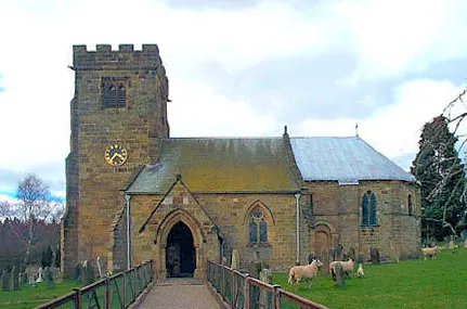St Felix' parish church, Felixkirk, North Yorkshire, seen from the south