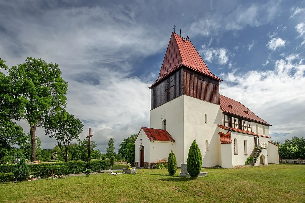 Miłogostowice, kościół fil. p.w. św. Stanisława, XVI, XVIII