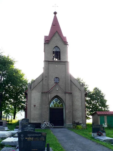 Description: Lutheran church in Guty, Czech Republic. Date: 19 June 2006 Camera: Panasonic DMC-FZ20 Author: Czesil