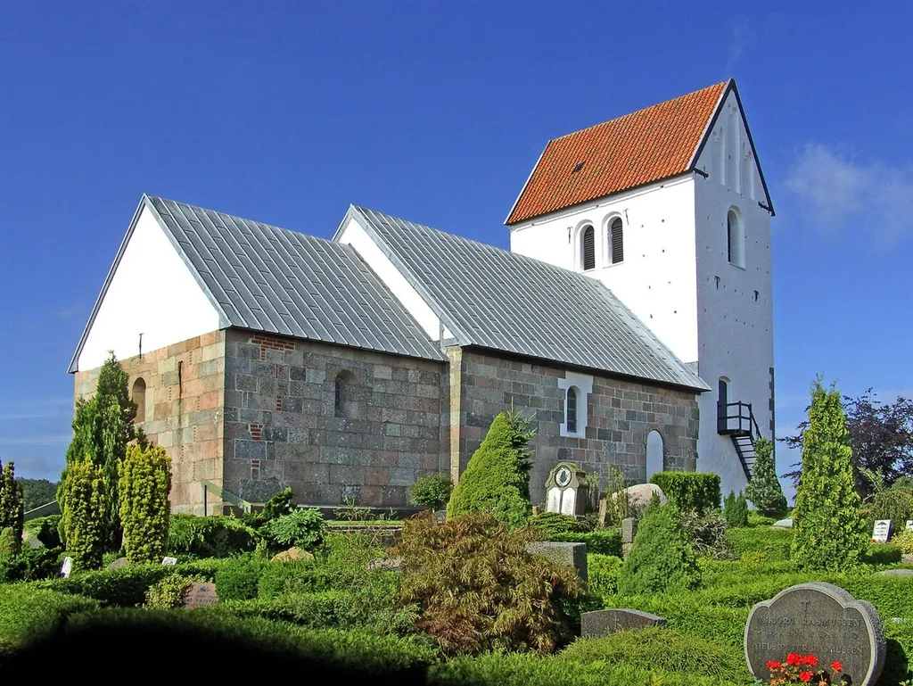 Klejtrup kirke, Viborg, fra nordøst