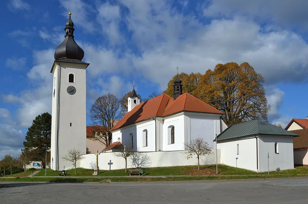 Radostín nad Oslavou - kostel svatého Bartoloměje