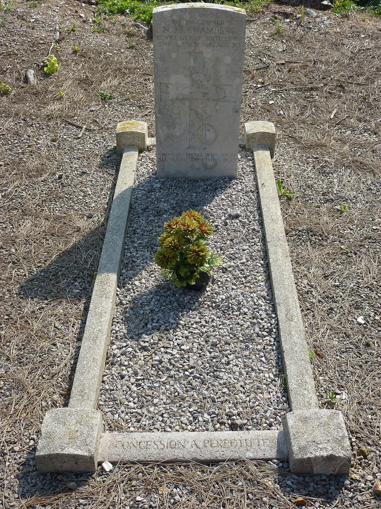 Mametz (Pas-de-Calais, Fr) tombe de guerre de la CWGC