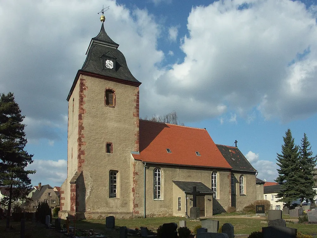 Die Kirche in Oelzschau