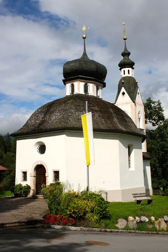 Wallfahrtskirche am Marienberg in Fügen (Zillertal).