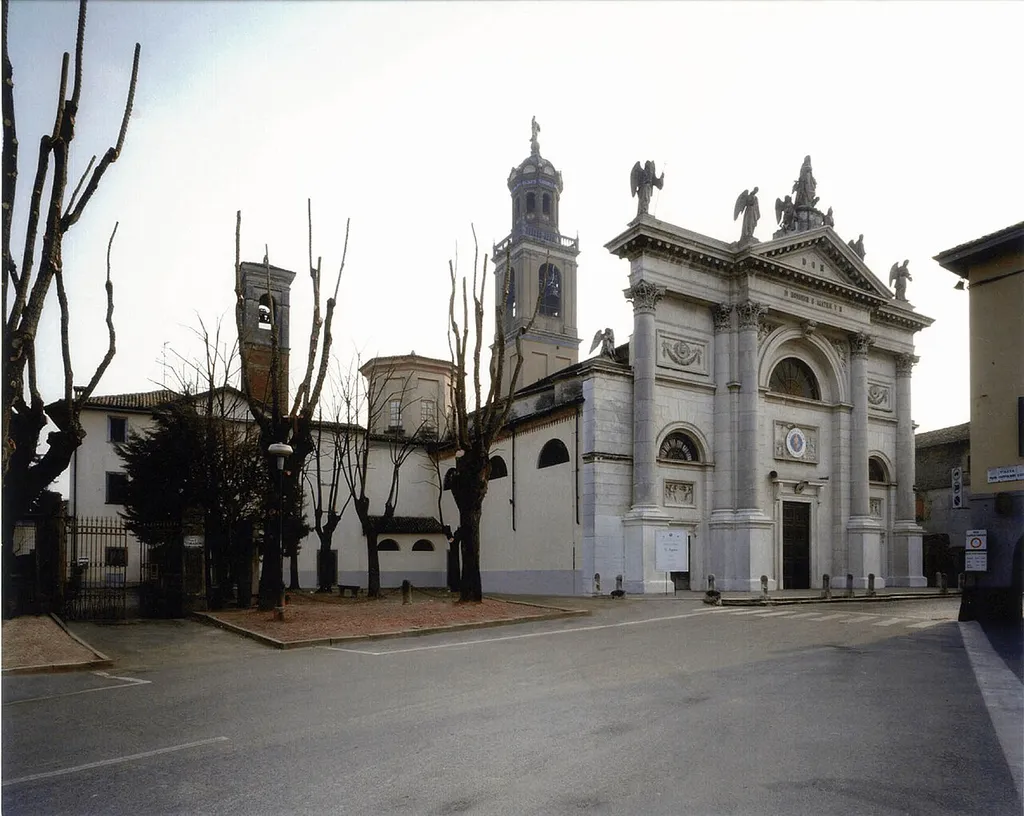 Agatha of Sicily parish church in Martinengo, Bergamo, Italy