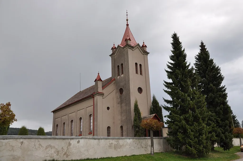 Protestant church in Maleč