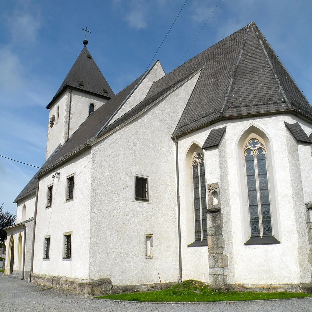 Wallfahrtskirche Mariä Himmelfahrt (Maria am Grünen Anger) in Dimbach im Bezirk Perg in Oberösterreich
