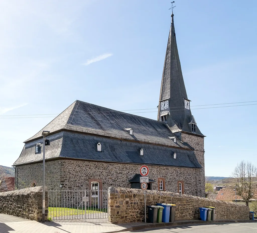 Die evangelische Kirche in Wallau (Lahn)