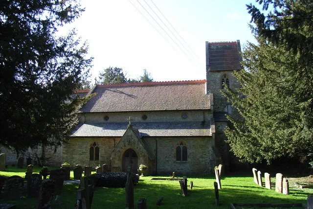 Church of England parish church of St Augustine, Westbury, Buckinghamshire, viewed from the north