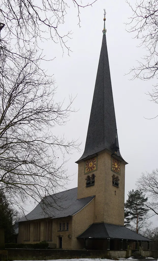 Blick auf die Kirche